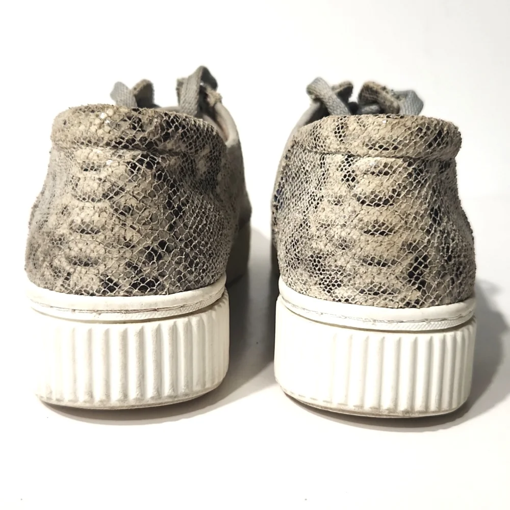 SOUL Naturalizer Python Topaz2 Oxford Shimmer Snakeskin Sneakers Size 9.5 - Picture 6 of 14